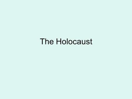 The Holocaust. Dates of Expulsion of Jews 1938 attack on Jews.