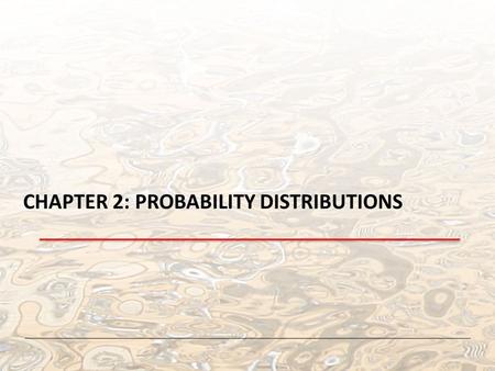 Binary Variables (1) Coin flipping: heads=1, tails=0 Bernoulli Distribution.