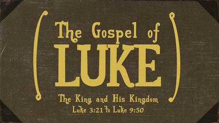 Luke 9:51 (ESV) When the days drew near for him to be taken up, he set his face to go to Jerusalem.