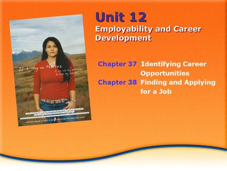 Unit 12 Employability and Career Development