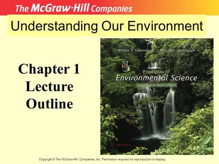 Understanding Our Environment