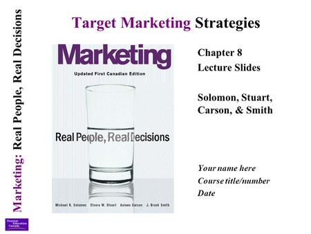 Target Marketing Strategies