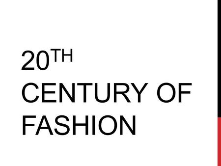 20 TH CENTURY OF FASHION EMILIO PUCCI He was born in 1914, Florence Italy. In his early life he was very interested in sports, he swam, skied, fenced,