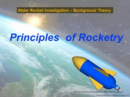 Principles of Rocketry