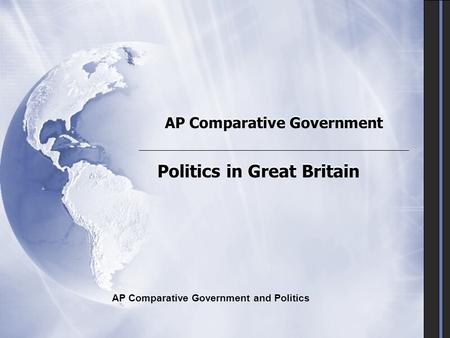 AP Comparative Government