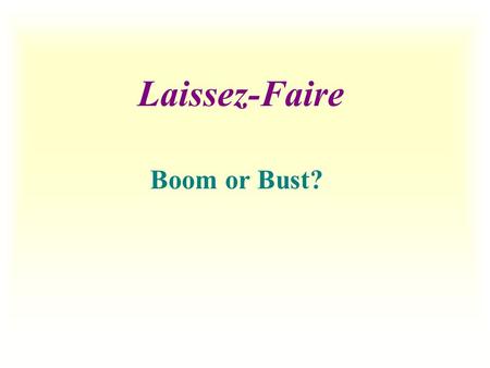 Laissez-Faire Boom or Bust?. Textile Inventions 1733 - Flying shuttle invented by John Kay - an improvement to looms that enabled weavers to weave faster.