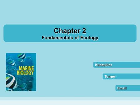 Fundamentals of Ecology