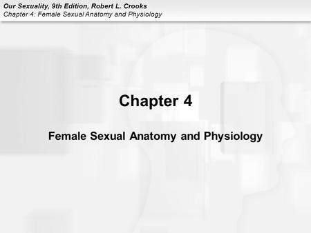 Chapter 4 Female Sexual Anatomy and Physiology