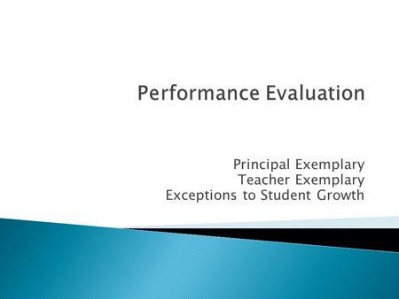 Performance Evaluation