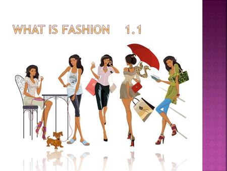 What is Fashion 1.1.