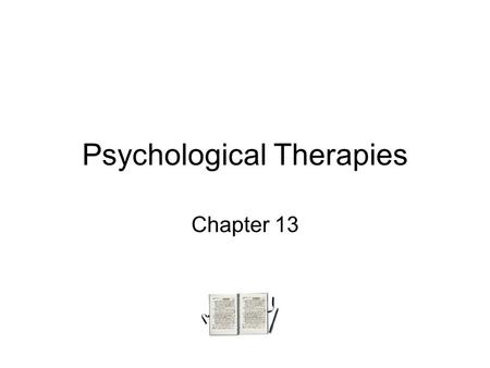 Psychological Therapies