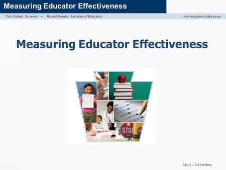 Measuring Educator Effectiveness