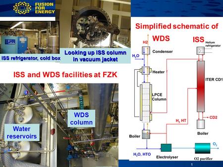 ISS and WDS facilities at FZK