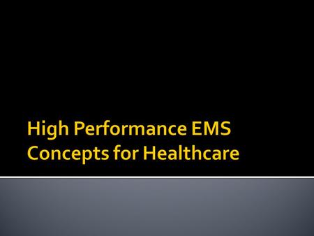  Production Model Science & Theory Applied to a Service Industry  Enables Balancing of Patient Care, Employee Wellbeing & Financial Stability in a Poor.