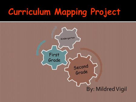 Curriculum Mapping Project