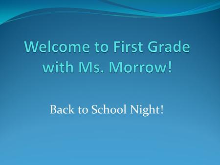 Back to School Night!. A Little About Me: This is my fourth year at Ivy Academia. Prior to Ivy, I taught kindergarten, a combo of first/second grade,