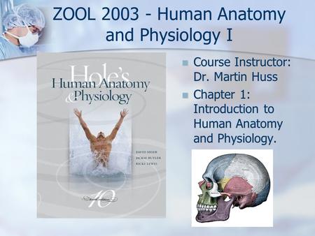 ZOOL Human Anatomy and Physiology I