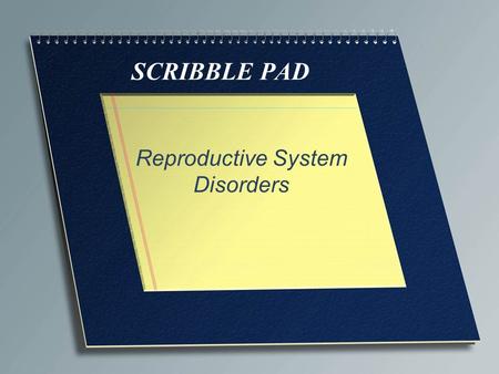 Reproductive System Disorders