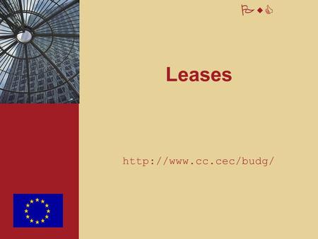 PwC Leases  2 PwC Overview of session 1. Scope of application 2. Key concepts 3. Accounting for leases (lessee) 4. Disclosures.