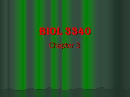 BIOL 3340 Chapter 3. Chapter 4 Microbial Cell Structure Eucaryotes.