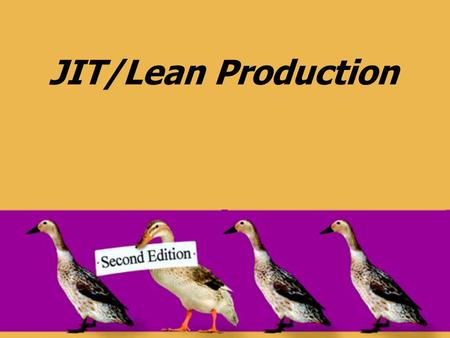 JIT/Lean Production. © 2008 Pearson Prentice Hall --- Introduction to Operations and Supply Chain Management, 2/e --- Bozarth and Handfield, ISBN: 0131791036.