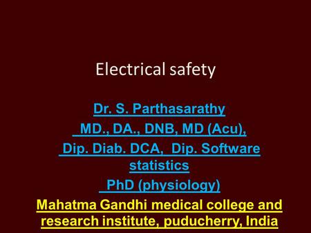 Dip. Diab. DCA, Dip. Software statistics