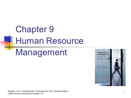 Chapter 9 Human Resource Management