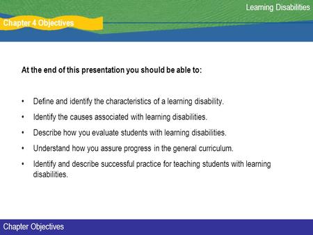 Learning Disabilities