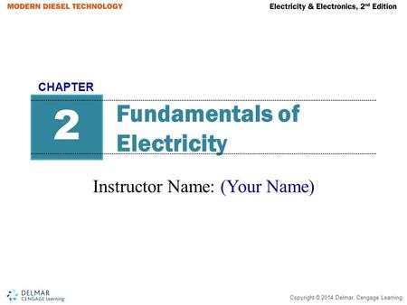 Fundamentals of Electricity