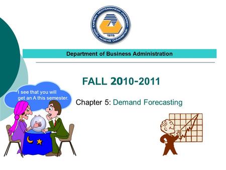 Chapter 5: Demand Forecasting