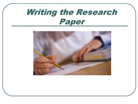 Writing the Research Paper. Journal “Professional athletes are paid too much.” Do you agree or disagree with this statement? Why? What evidence supports.