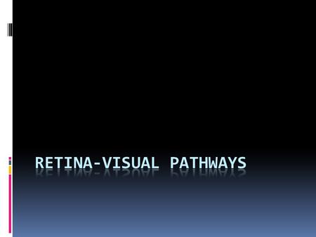 Retina  takes the information from its 100 million photoreceptors about 1 million optic nerve axons.  Interposed between the photoreceptor.