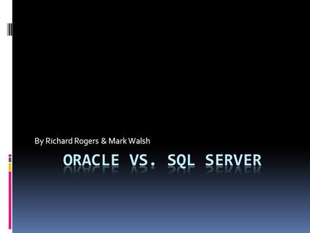 By Richard Rogers & Mark Walsh. What does database storage management mean? A database storage management system is a defined set of hardware, software.