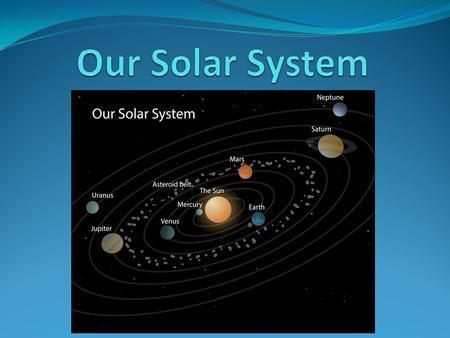 Our Solar System.