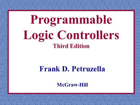 Programmable Logic Controllers