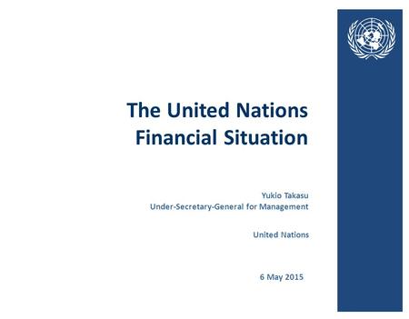 The United Nations Financial Situation