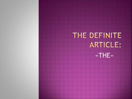 «THE».  We use the seasons of the year (spring, summer, autumn, winter) with or without the definite article.  E.g.: in summer or in the summer.