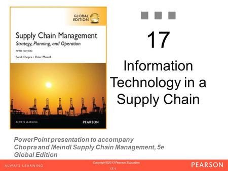 Information Technology in a Supply Chain