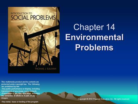 Chapter 14 Environmental Problems