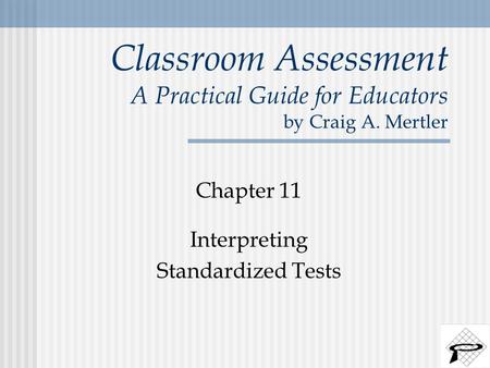 Classroom Assessment A Practical Guide for Educators by Craig A