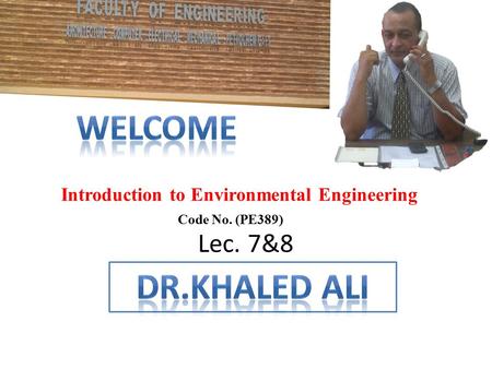 Introduction to Environmental Engineering