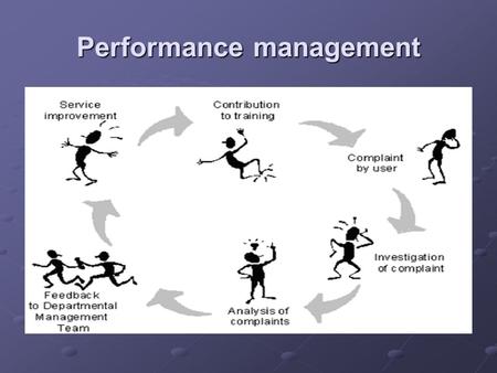 Performance management