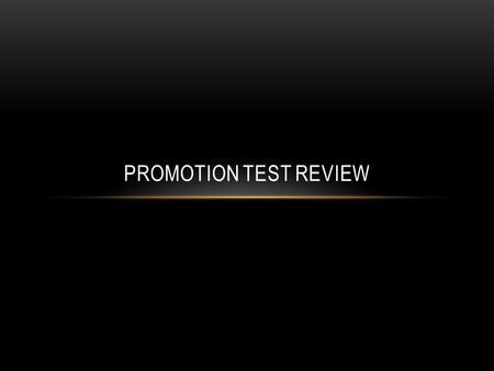 PROMOTION TEST REVIEW. STAFF & OFFICERS S-1: Adjutant or Personnel Officer C/Fellers, C S-2: Security Officer C/Tu, K S-3: Operations Officer C/Reider,