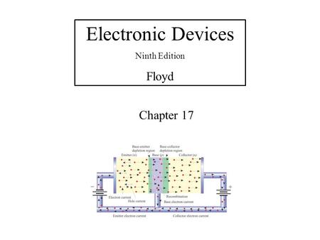 © 2012 Pearson Education. Upper Saddle River, NJ, 07458. All rights reserved. Electronic Devices, 9th edition Thomas L. Floyd Electronic Devices Ninth.