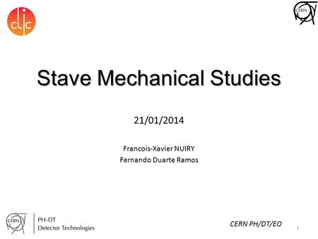 Stave Mechanical Studies