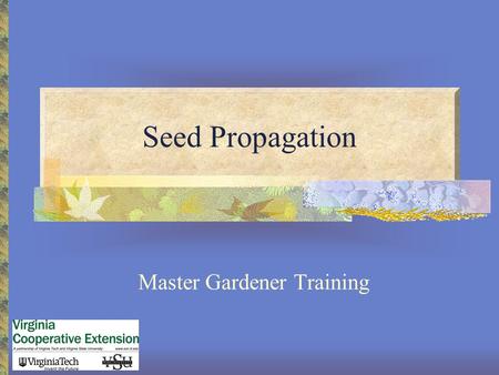 Master Gardener Training