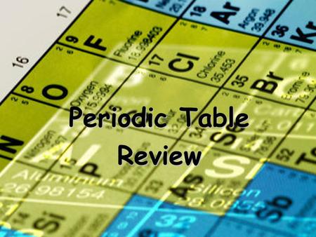 Periodic Table Review. MATTER THE ATOM LAYOUT BY THE NUMBERS HISTORY SCATTERS $100 $200 $300 $400 $500 $100 $200 $300 $400 $500 $100 $200 $300 $400 $500.