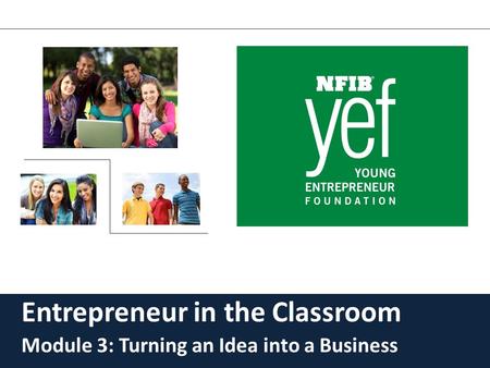 Entrepreneur in the Classroom