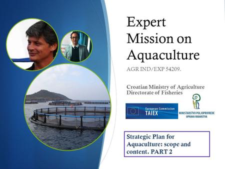 Expert Mission on Aquaculture