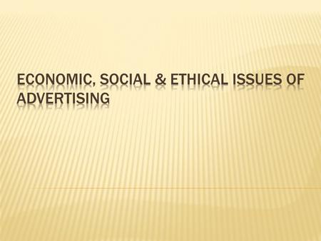  Effect on the Value of Products or Services  Effect on Prices  Effect on Consumer Demand & Consumer Choice  Effect on Competition.